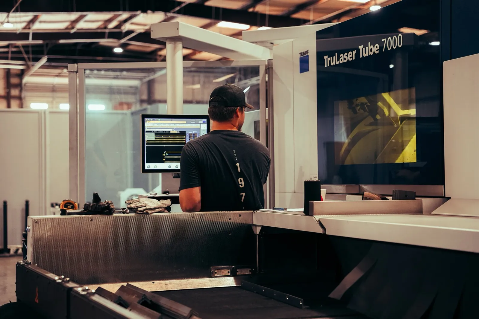 THG shop equipment · fabrication for industrial projects